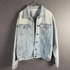 MEICONNEライトブルーオーバーサイズデニムジャケットM春秋定番美品人気万能
