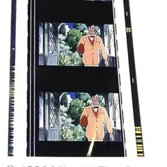 9【紅の豚】ジブリ美術館フィルムブックマーカー ドナルド・カーチス 