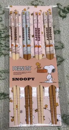 PEANUTS SNOOPY 箸 4膳セットのサムネイル