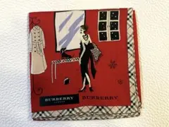【新品】BURBERRY ハンカチ レッド チェック柄