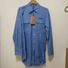 miumiu♡シースルー ブラウス ビジュー miumiu♡シースルー ブラウス ビジュー