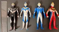ウルトラマン ソフビ 4体セット（ティガダーク・ダイナ・ガイア・コスモス）