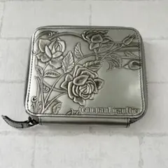 ジャンポールゴルチエ NEW ROSE ニューローズ 二つ折り財布 ゴールド