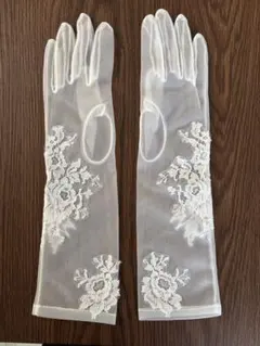 ウェディンググローブ　タカミブライダル フラワーレースオーガン