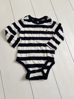 baby GAP ストライプロンパース 18-24ヶ月