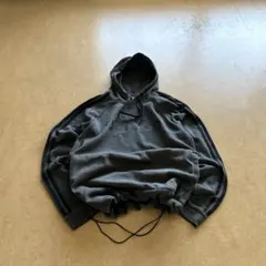 00s archive adidas 短丈　hoodie y2k ドローコード