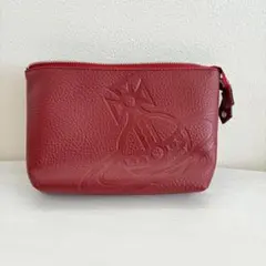Vivienne Westwoodレザー製ポーチ レッドのサムネイル