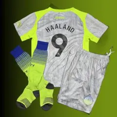 《140サイズ》 ハーランド マンC 3rd サッカー ユニフォーム 新品 最新