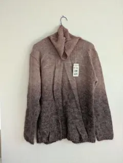 グラデーション ハイネックニット 長袖