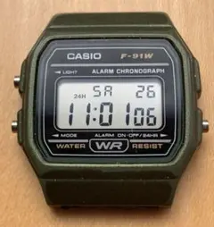 CASIO F-91W バンドなし