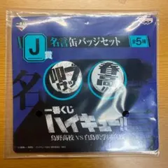 ハイキュー　1番くじ　缶バッチ　③