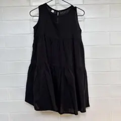 黒のノースリーブワンピース 100cm