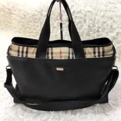 BURBERRY BLACK LABEL トートバッグ ノバチェック2wayのサムネイル