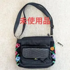 未使用Lake Alster レイクアルスターシェニール織り花柄ショルダーバッグのサムネイル