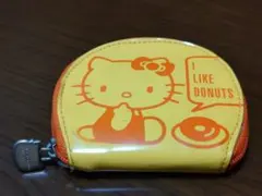 ハローキティ　ミスド　コラボ　コインケース 小銭入れ イエローのサムネイル