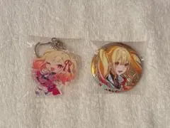 プロセカ　天馬咲希　缶バッジ＋アクリルキーホルダー