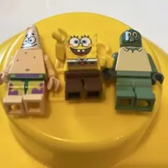 LEGO スポンジボブ　イカルド　パトリックスター 3体まとめ売り
