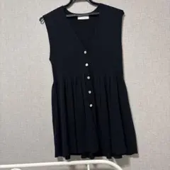 ノースリーブ ブラック　サイズM