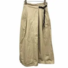 niko and ... ベージュ ペインターチノスカート