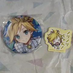 プロセカ 缶バッジ レン コネライ ステッカー 特典 鏡音レン バチャシン