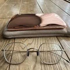 美品 10eyevan スライドクリップ ブラックレンズ 10 eyevan メガネ+クリップ NO.2 45 3S-CL + SLIDE CLIP [1st