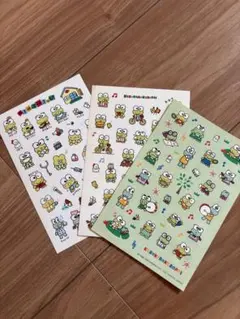けろけろけろっぴ シール 3枚セット サンリオ レトロのサムネイル