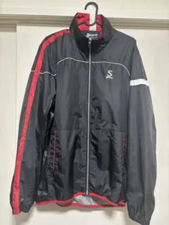 SRIXON ウィンドブレーカー　スポーツジャケット 黒 赤