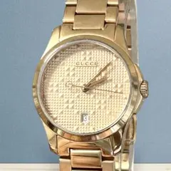 【美品/稼働+保証書/箱】GUCCI Gタイムレス 126.5 YA126567