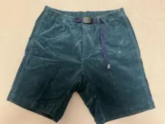 GRAMICCI グラミチ コーデュロイ ショートパンツ Lサイズ グリーン系