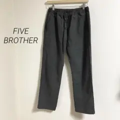 FIVE BROTHER テーパードパンツ　チャコールグレーのサムネイル