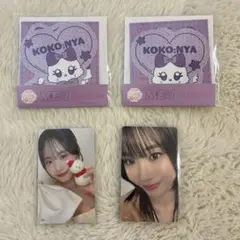 佐々木心菜　トレカ　ステッカー