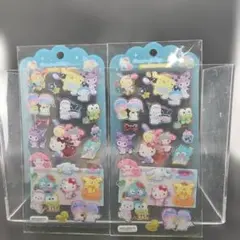 【正規品⭐︎新品】サンリオ　キャラクター ドロップジェリーシール　2セット
