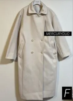 MERCURYDUO 【WEB限定】スタンドカラーロングコートのサムネイル