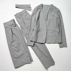 美品 4点セット グリーンレーベルリラクシング カチリラ パンツスーツ 38