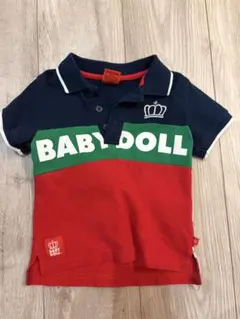 BABYDOLL ポロシャツ トリコロールカラー