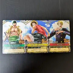 希少美品】ワンピースカード ベリーマッチ ルフィ サンジ ゾロ プロモ