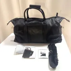 【美品】 南京錠付きの OLD COACH 2wayボストンバッグ