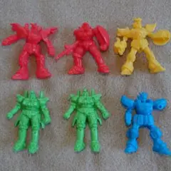 バンダイ 新機動戦記ガンダムW ガンダムセレクト 消しゴム フィギュア セット