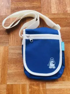 【非売品】ピングー ミスタードーナツ ショルダーバッグ ネイビー 1999年