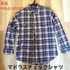 値段見直し　美品90年代/POLO SPORT/RALPH チェック柄シャツ