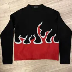 PRADA ファイヤーモチーフ　ウールカシミヤニットのサムネイル