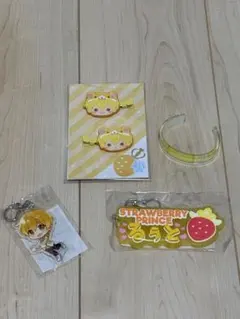 すとぷり るぅと ヘアピン、アクキー、ネームラバー(未開封) バンド(開封済み)