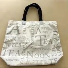 アフタヌーンティー　エコバッグ　ベージュのサムネイル