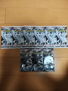 ポケモンカード ホワイトフレア6パック＆ブラックボルト3パック