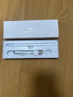 KINGONE タッチペン ホワイト USB充電ケーブル付き
