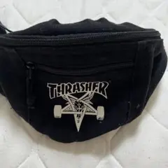 THRASHER ショルダーバッグ ブラック