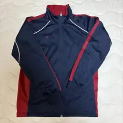 【NIKE】00sトラックジャケット M ネイビー×レッド バイカラーのサムネイル
