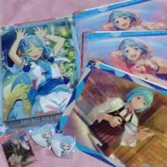 あんスタ　紫之創　クリアファイル＆缶バッジ＆アクリルカード