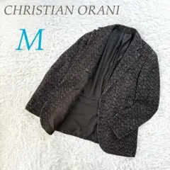 CHRISTIAN ORANI ツイード ジャケット M