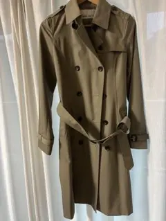 NATURAL BEAUTY BASIC カーキ トレンチコート